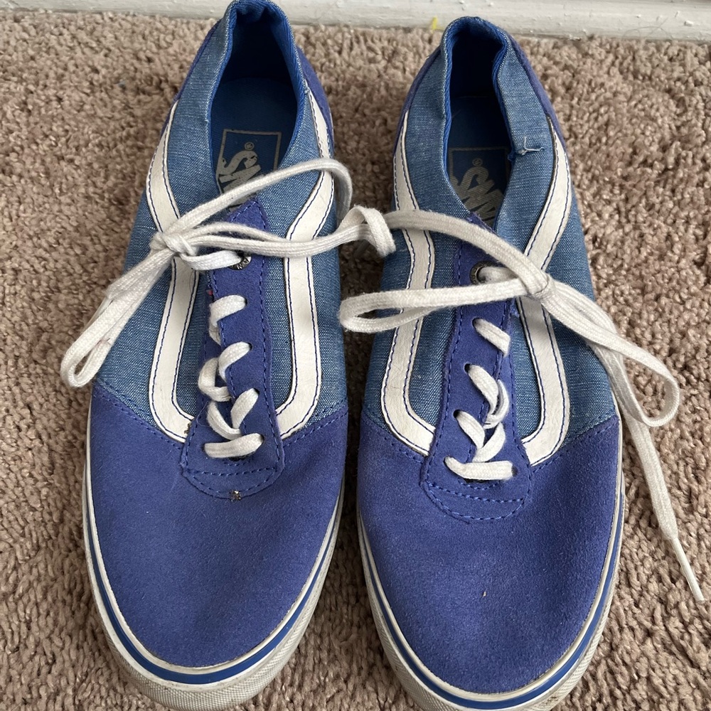 Blue original Vans